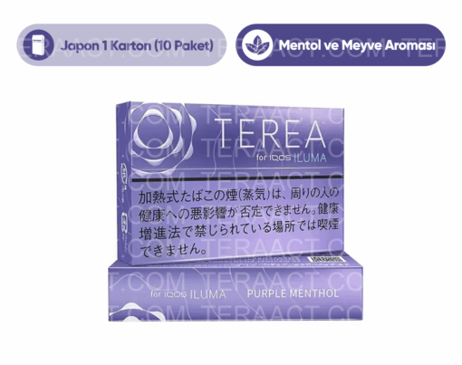 IQOS Terea Purple Menthol (Japon)